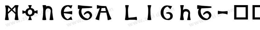 Moneta Light字体转换